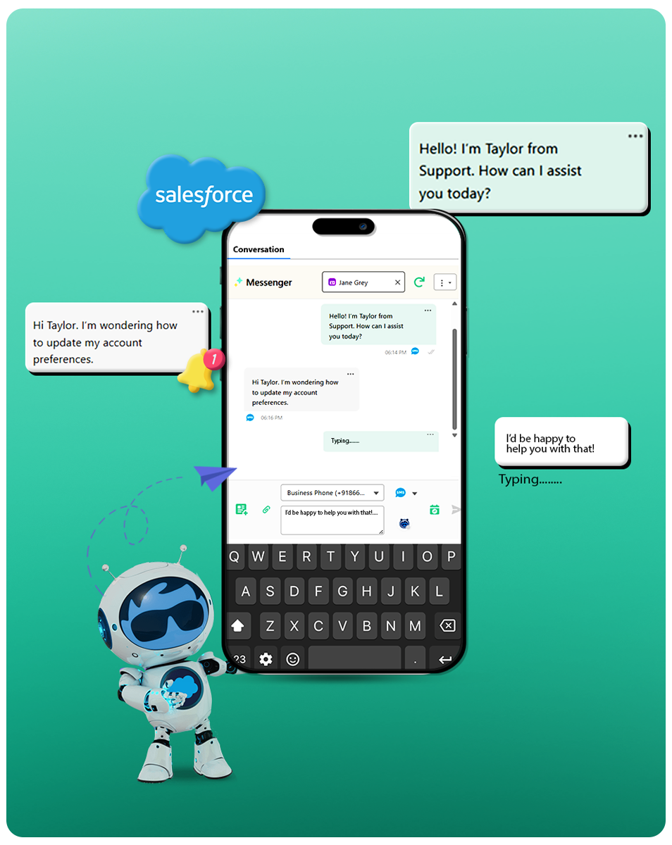 How to Use Salesforce for SMS and WhatsApp Messaging – Simple & Powerful How to Use Salesforce for SMS and WhatsApp Messaging – Simple & Powerful